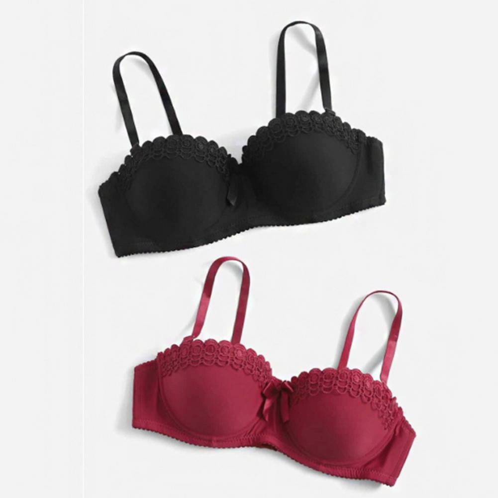 Women Bra Breast Support Bra L - Demi Bra Balconette ulasan dan harga