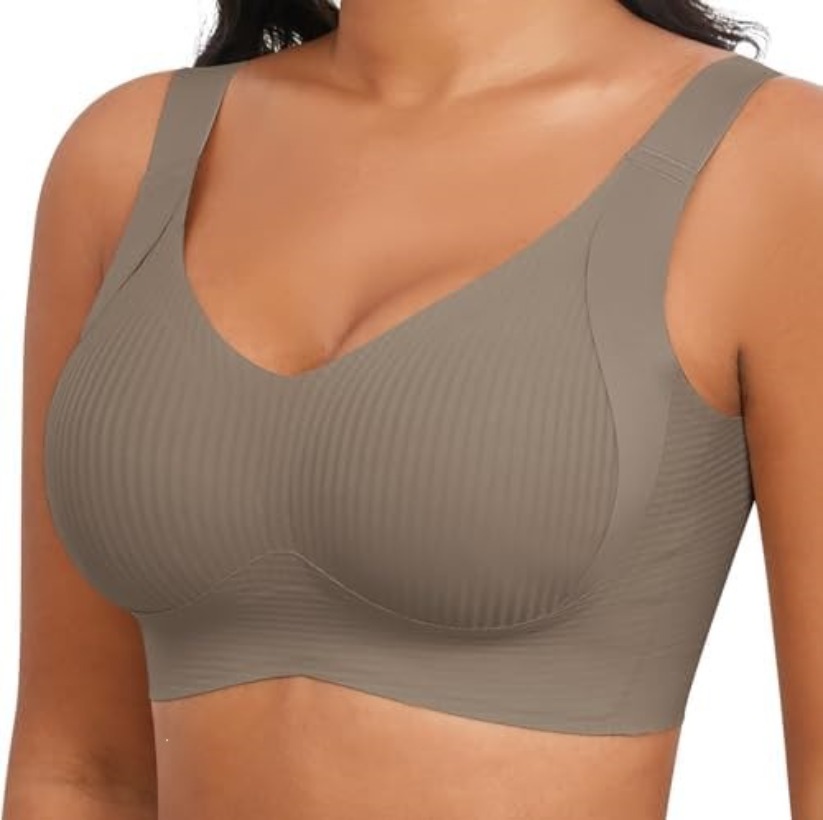 Women Jelly Wire-Free Seamless - Full Coverage Bra ulasan dan harga